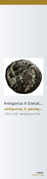 Antigonus II Gonatas Macedon Panagopoulou 2020 9.8.3 — CANOA