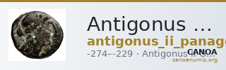 Antigonus II Gonatas Macedon Panagopoulou 2020 9.8.3 — CANOA