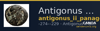 Antigonus II Gonatas Macedon Panagopoulou 2020 9.8.3 — CANOA