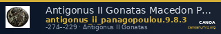 Antigonus II Gonatas Macedon Panagopoulou 2020 9.8.3 — CANOA