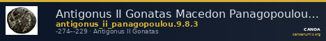 Antigonus II Gonatas Macedon Panagopoulou 2020 9.8.3 — CANOA