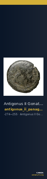 Antigonus II Gonatas Macedon Panagopoulou 2020 Period I, 1.1 — CANOA