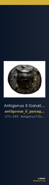 Antigonus II Gonatas Macedon Panagopoulou 2020 Period I, 2.1-3 — CANOA