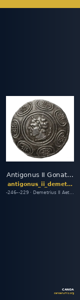 Antigonus II Gonatas Macedon Panagopoulou 2020 Period III, 2.1 — CANOA