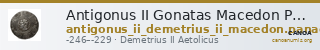 Antigonus II Gonatas Macedon Panagopoulou 2020 Period III, 2.1 — CANOA