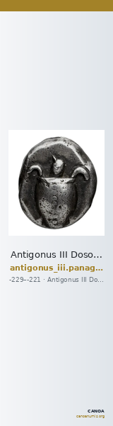 Antigonus III Doson Macedon Panagopoulou 2020 Period IV, 2.4; 6 — CANOA