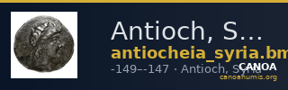 Antioch, Syria BMC Antioch 11 — CANOA