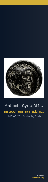 Antioch, Syria BMC Antioch 5-8 and 10 — CANOA