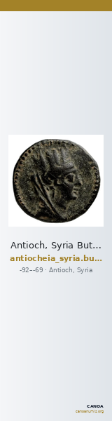 Antioch, Syria Butcher 2004 Seleucid Era b — CANOA