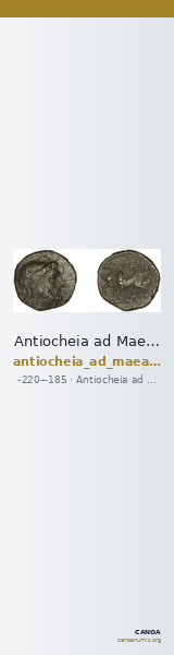 Antiocheia ad Maeandrum BMC Antioch ad Maeandrum 4 — CANOA