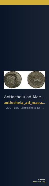 Antiocheia ad Maeandrum BMC Antioch ad Maeandrum 4 — CANOA