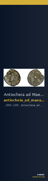 Antiocheia ad Maeandrum Imhoof-Blumer 1901-2 p. 108, 1 — CANOA