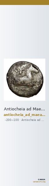 Antiocheia ad Maeandrum Imhoof-Blumer 1901-2 p. 109, 7 — CANOA