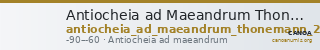 Antiocheia ad Maeandrum Thonemann 2019 Group A-D, drachms — CANOA