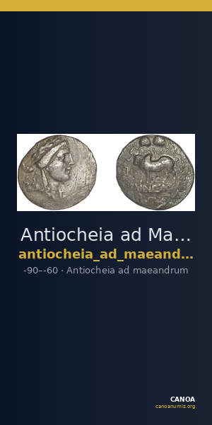 Antiocheia ad Maeandrum Thonemann 2019 Group A, tetradrachms — CANOA