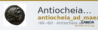 Antiocheia ad Maeandrum Thonemann 2019 Group D — CANOA