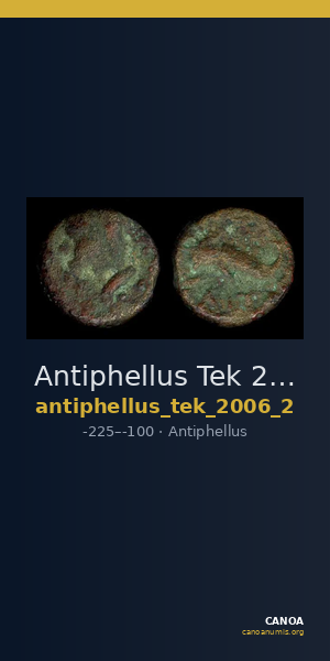 Antiphellus Tek 2006 2 — CANOA