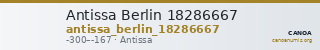 Antissa Berlin 18286667 — CANOA