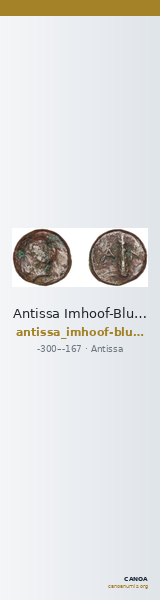 Antissa Imhoof-Blumer 1908 p. 59, 2-4 — CANOA