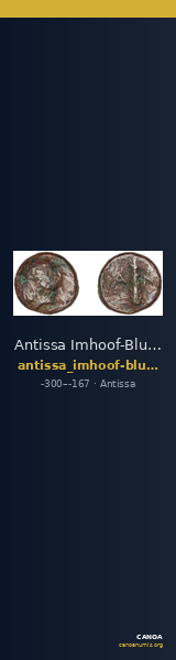Antissa Imhoof-Blumer 1908 p. 59, 2-4 — CANOA