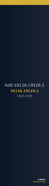AoD 10116.19120.1 — CANOA