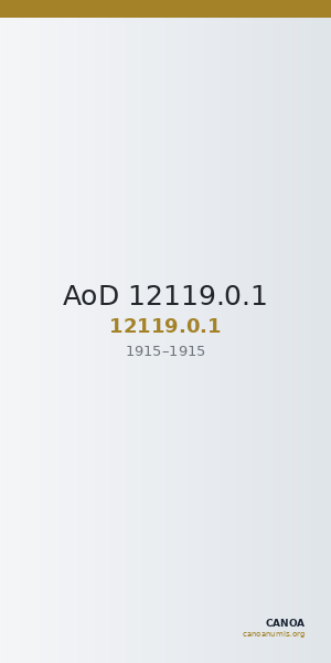 AoD 12119.0.1 — CANOA