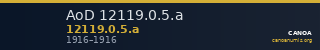 AoD 12119.0.5.a — CANOA