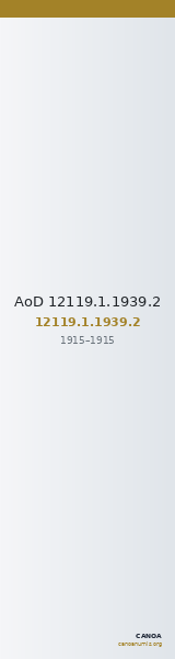 AoD 12119.1.1939.2 — CANOA