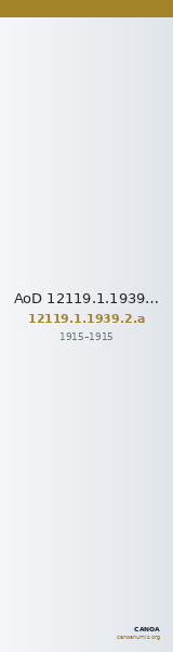 AoD 12119.1.1939.2.a — CANOA