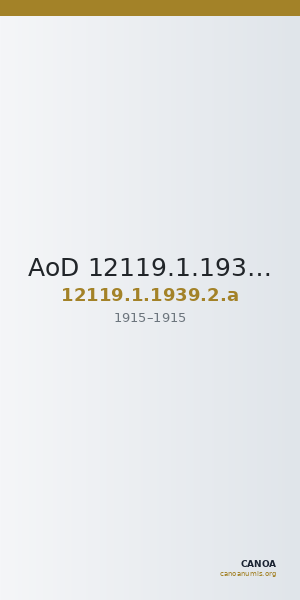 AoD 12119.1.1939.2.a — CANOA