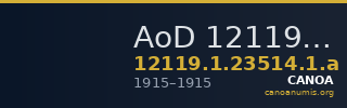AoD 12119.1.23514.1.a — CANOA