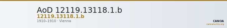 AoD 12119.13118.1.b — CANOA