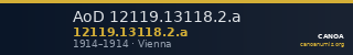AoD 12119.13118.2.a — CANOA