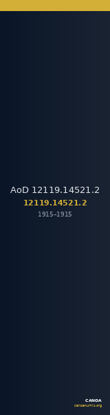AoD 12119.14521.2 — CANOA