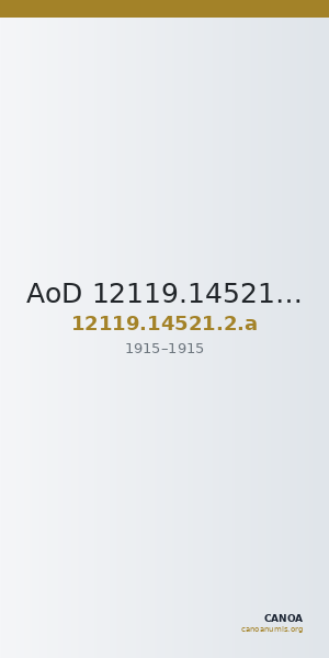 AoD 12119.14521.2.a — CANOA