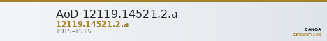AoD 12119.14521.2.a — CANOA