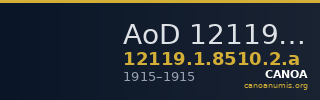 AoD 12119.1.8510.2.a — CANOA
