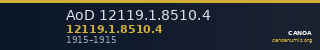 AoD 12119.1.8510.4 — CANOA