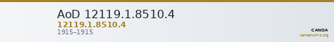 AoD 12119.1.8510.4 — CANOA