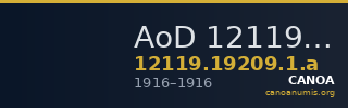 AoD 12119.19209.1.a — CANOA