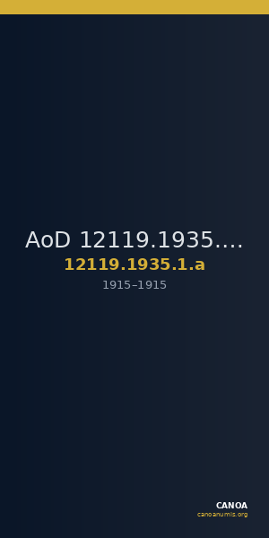 AoD 12119.1935.1.a — CANOA
