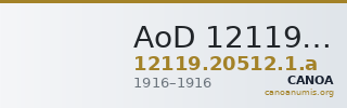 AoD 12119.20512.1.a — CANOA