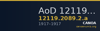 AoD 12119.2089.2.a — CANOA