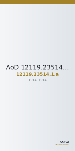 AoD 12119.23514.1.a — CANOA