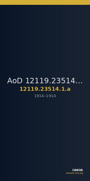 AoD 12119.23514.1.a — CANOA