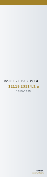 AoD 12119.23514.3.a — CANOA