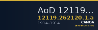 AoD 12119.262120.1.a — CANOA