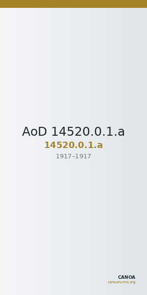 AoD 14520.0.1.a — CANOA