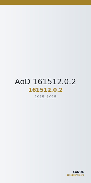 AoD 161512.0.2 — CANOA