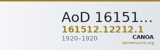 AoD 161512.12212.1 — CANOA
